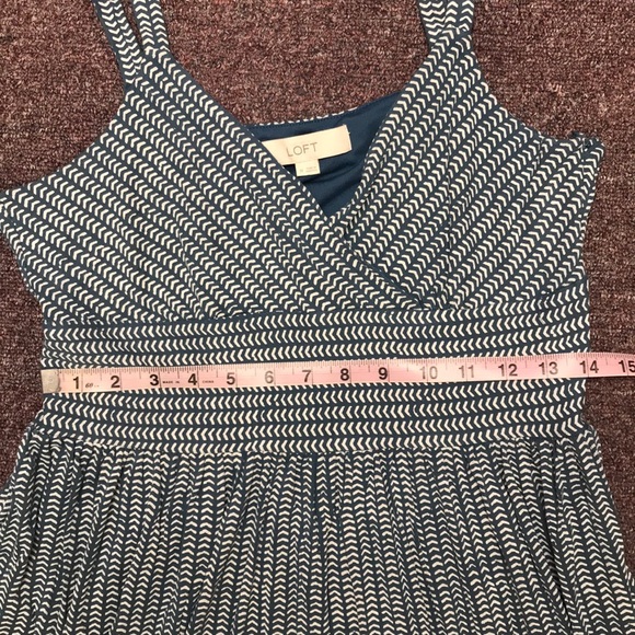 Loft Chevron Patterned Dress - Picture 6 of 7